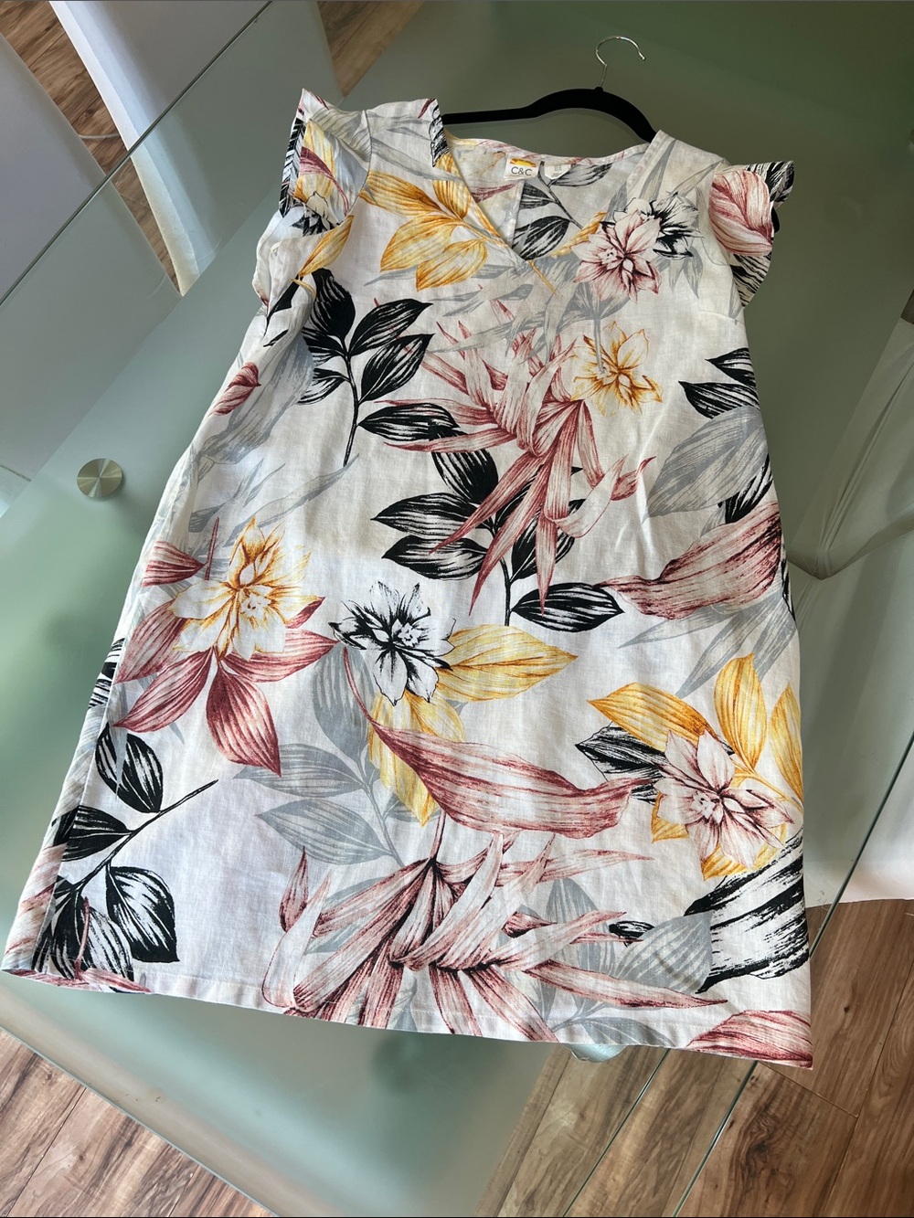 C & C California Linen Dress
